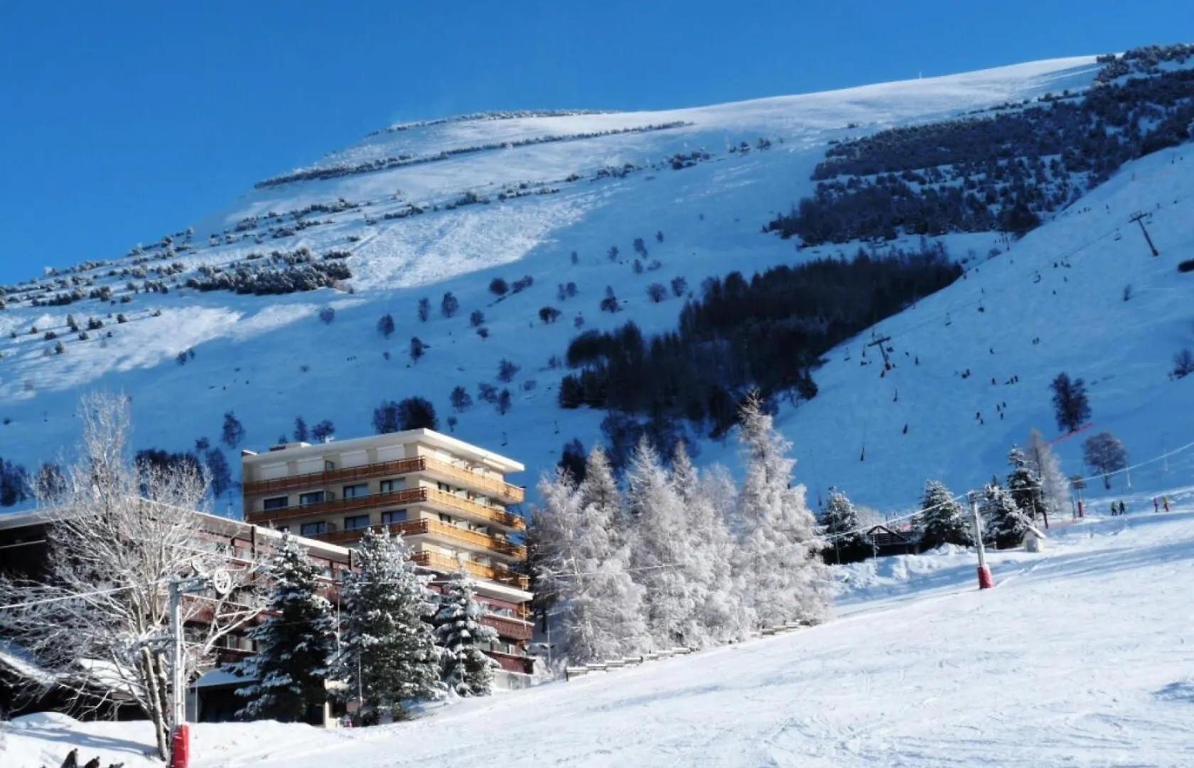 Апартаменты Appartement 6 Pers. Pied Des Pistes - 2 Pieces 6 Personnes Mae-8812 Ле дез Альп Франция